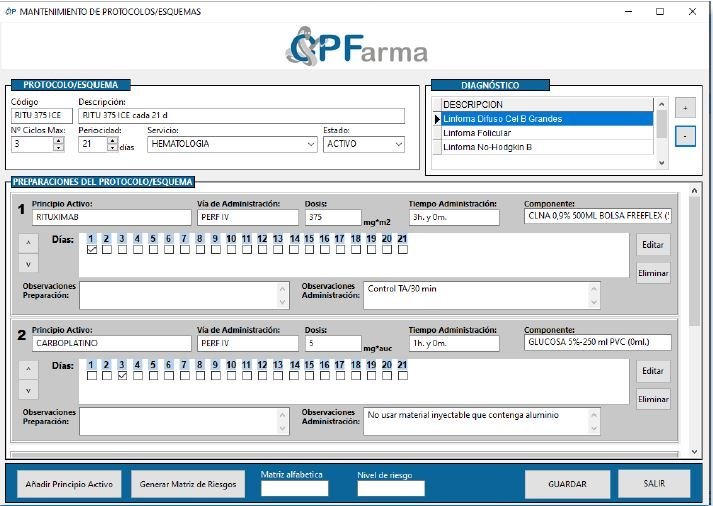 Preparación y validación