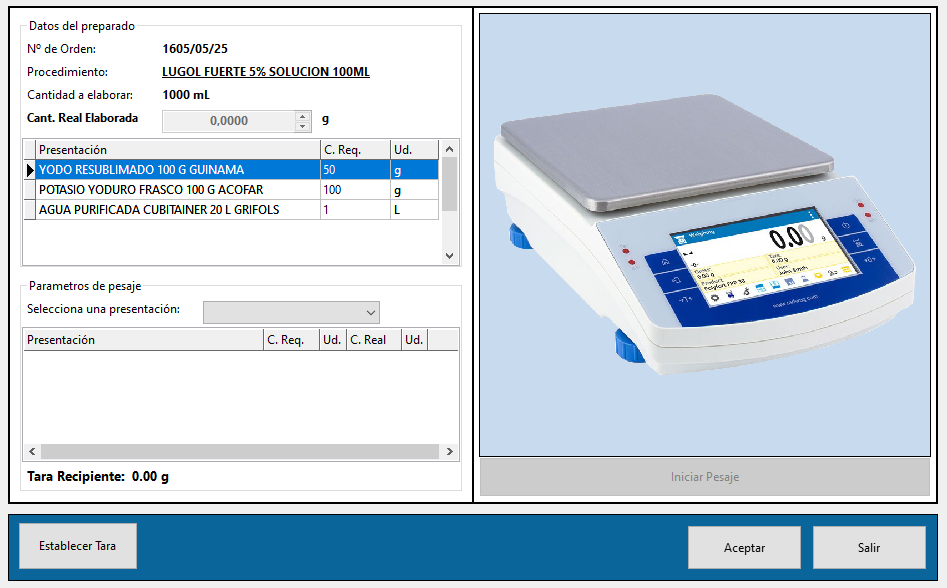 Control y verificación
